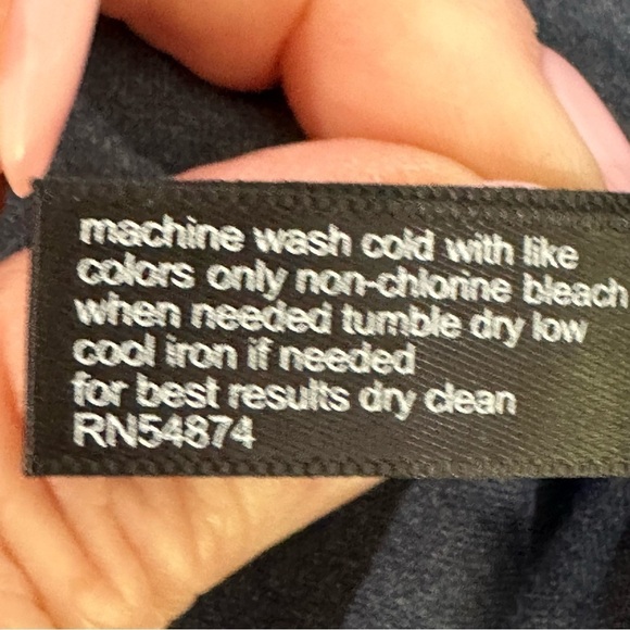 The Limited Pencil Skirt Blue Side Zip Office Career Interview - Picture 6 of 6